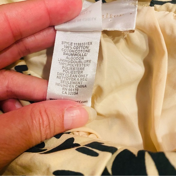 ANTHROPOLOGIE COREY LYNN CALTER | Palm Garden Paper Bag Skirt. Sz. 10 - Picture 9 of 9